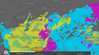 Dva dny to bude pořádná divočina. Fronta přinese nebezpečnou kombinaci srážek